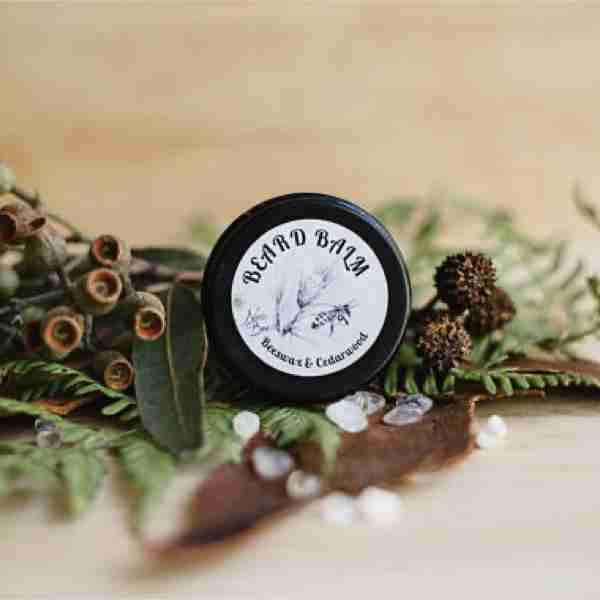 All Natural Beard Balm with Beeswax and Cedarwood