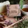 Solid Hair Conditioner Bar with Nettle and Honey 15 g