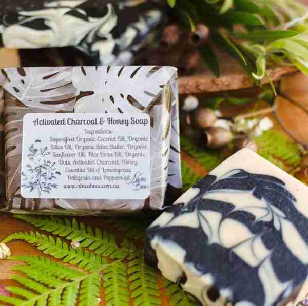 Charcoal & Honey Cleanser Soap Bar Sample 30g