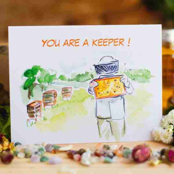 'You Are A Keeper' Greeting Card