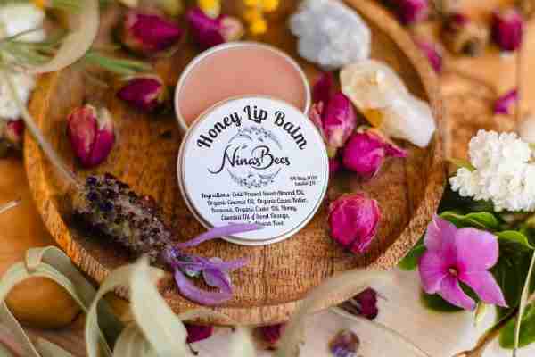 Ninas Bees Lip Balm with Honey