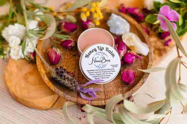 Natural Lip Balm with Beeswax & Honey - Image 5
