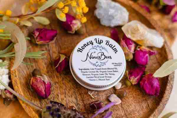 Natural Lip Balm with Beeswax & Honey
