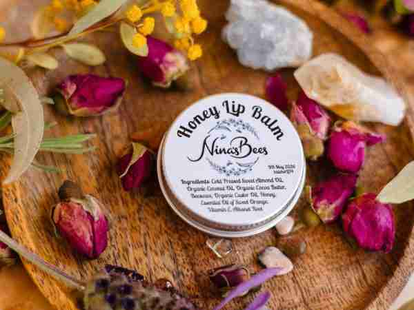 Natural Lip Balm with Beeswax & Honey